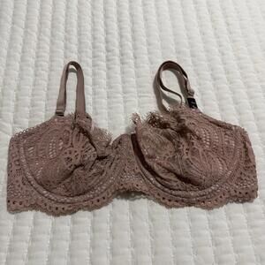 Victoria’s Secret 34DD Dream Angels Push-up w/o Padding Bra Mauve NWT